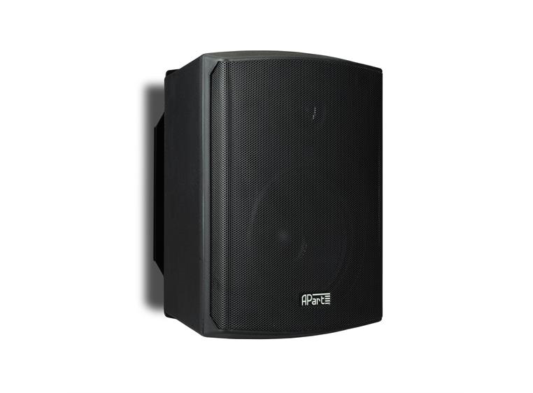Apart SDQ5PIR-BL stereo høyttalersett inkl fjernkontroll (sort finish)